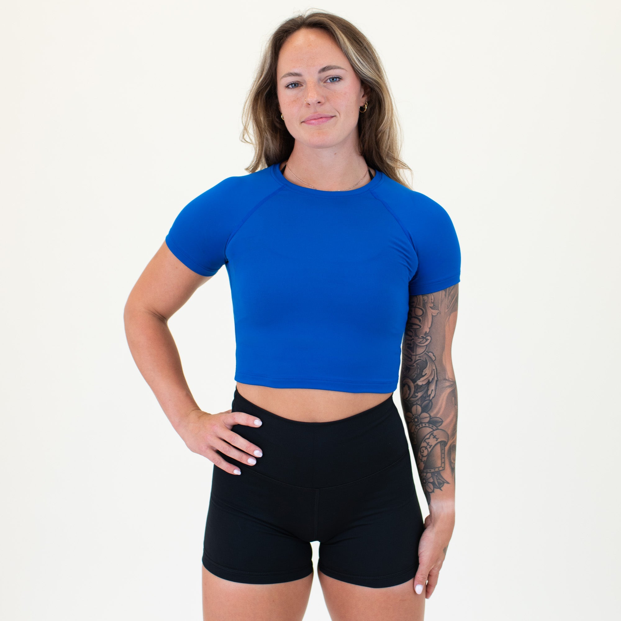 Evermore Crop Short Sleeve