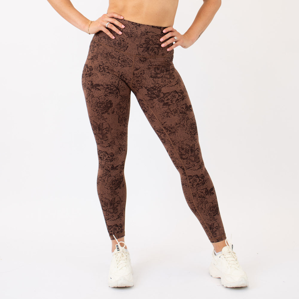 Cocoa Lace Legging 7/8 25" - El Toro