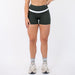 Deep Forest/White Double Take Spandex Shorts
