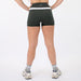 Deep Forest/White Double Take Spandex Shorts
