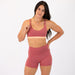 Lexi Sports Bra - Sienna & Orange Cream