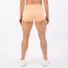 Orange Cream Apex Contour Training Shorts For Women