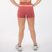 Sienna/Orange Cream Double Take Spandex Shorts