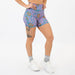 Daisy Daze No Front Seam High Rise Spandex Shorts -4