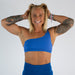 Dazzling Blue Sports Bra - Sylvie 