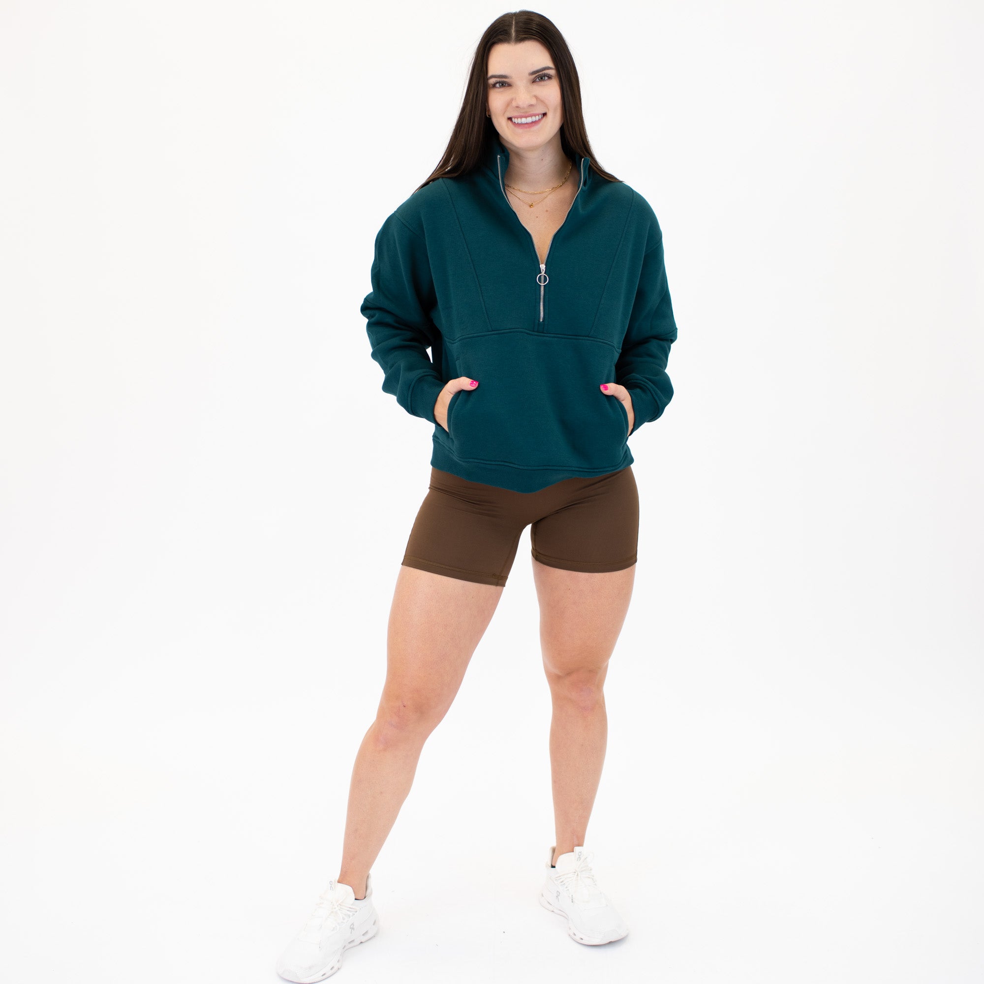 Recharge Half Zip - Hip Length