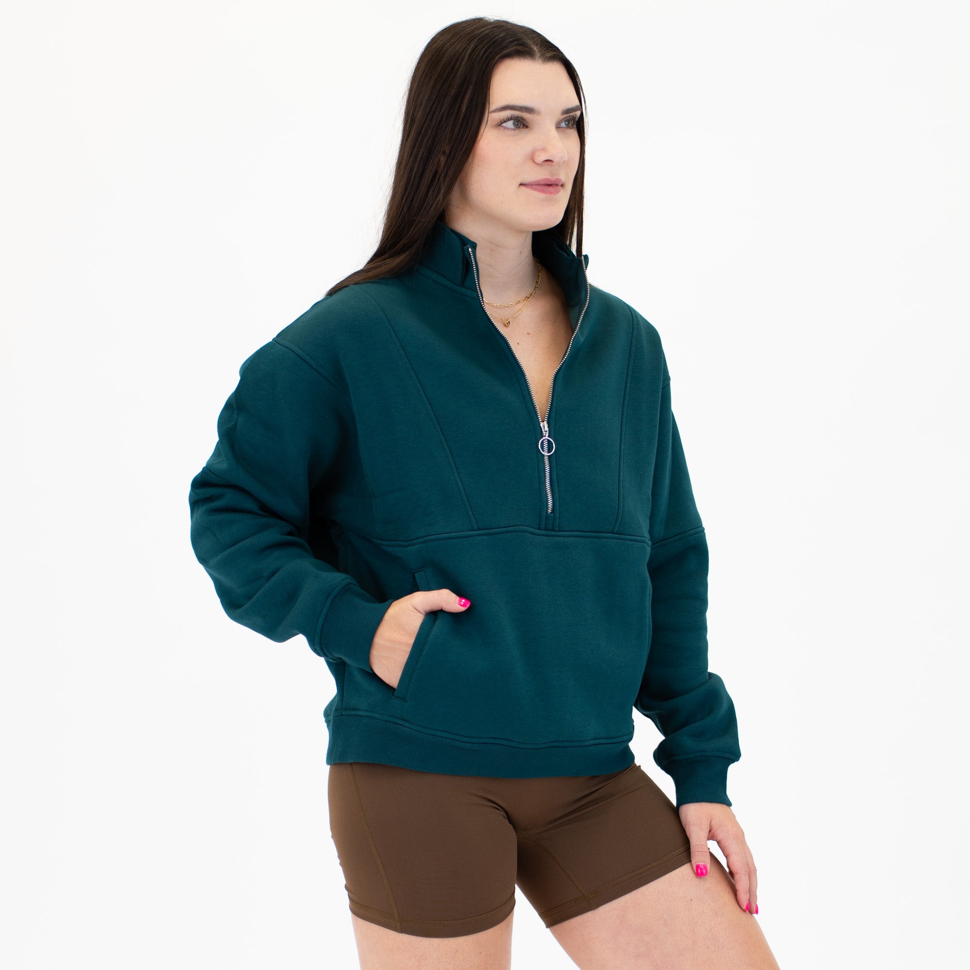 Recharge Half Zip - Hip Length