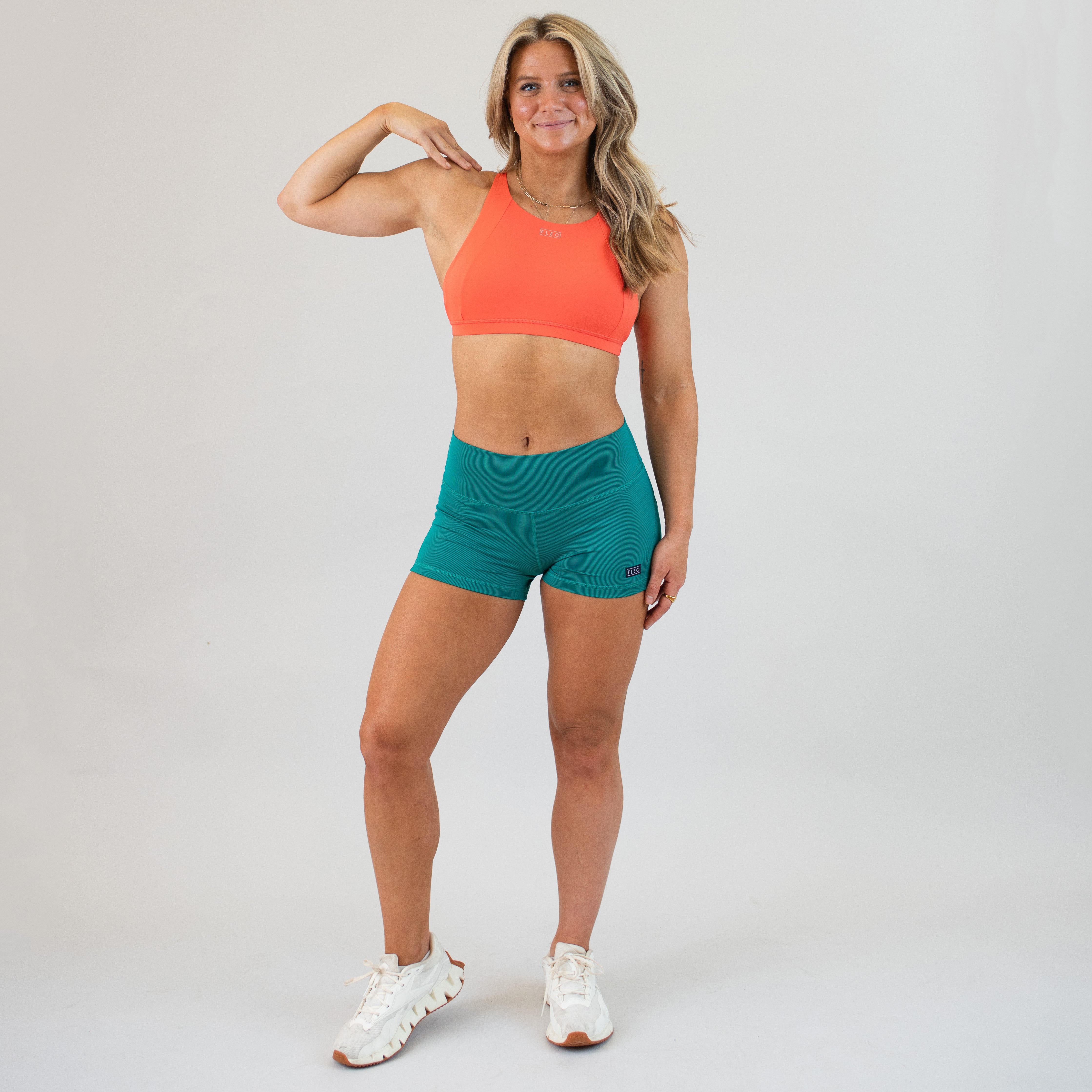 Coral High Impact Sports Bra - Jourdaine - High Support