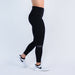 Black Ribbed Legging 7/8 25" - El Toro