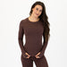 French Roast Women's Long Sleeve Shirt - Foundation