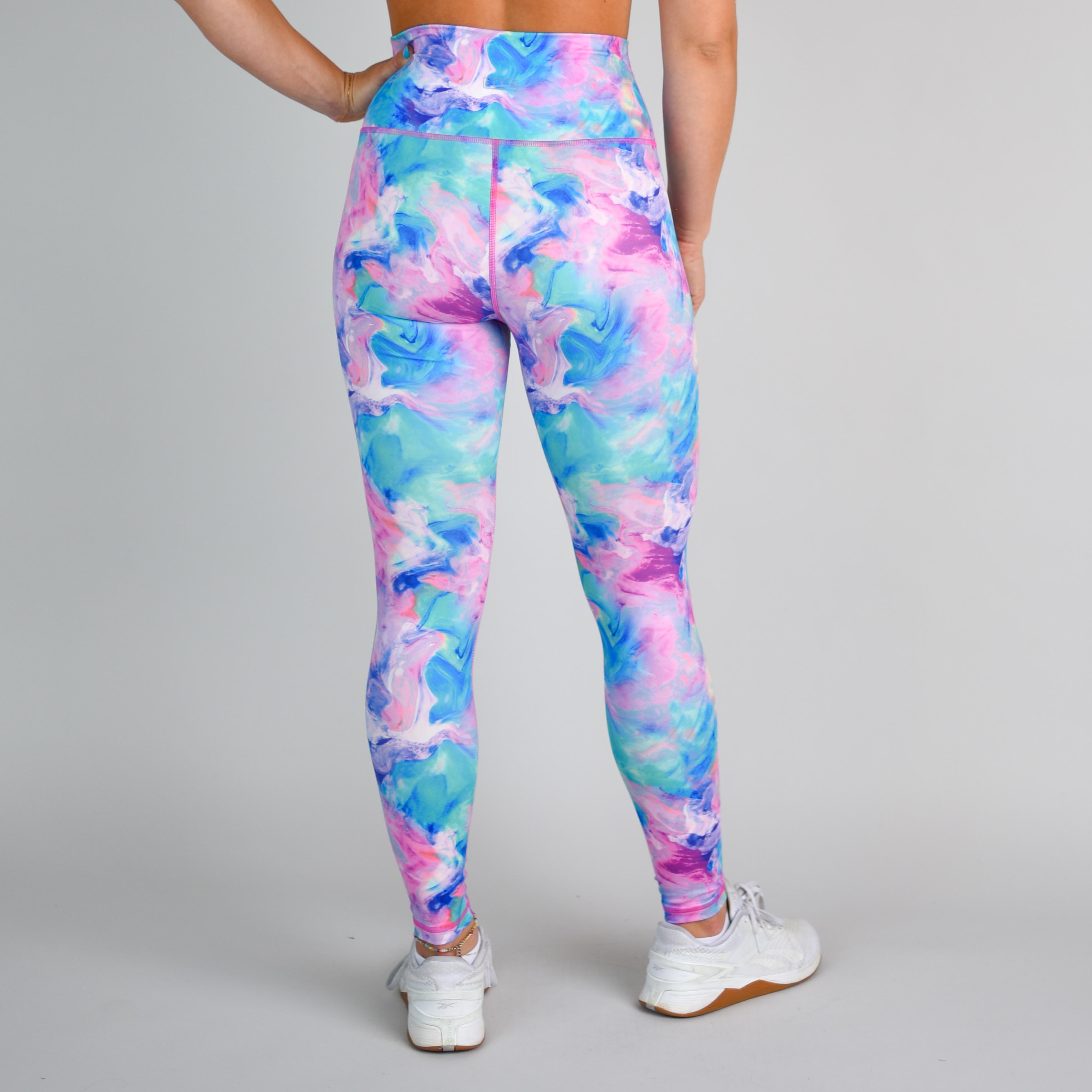 Glazed Pink High Rise Workout Leggings