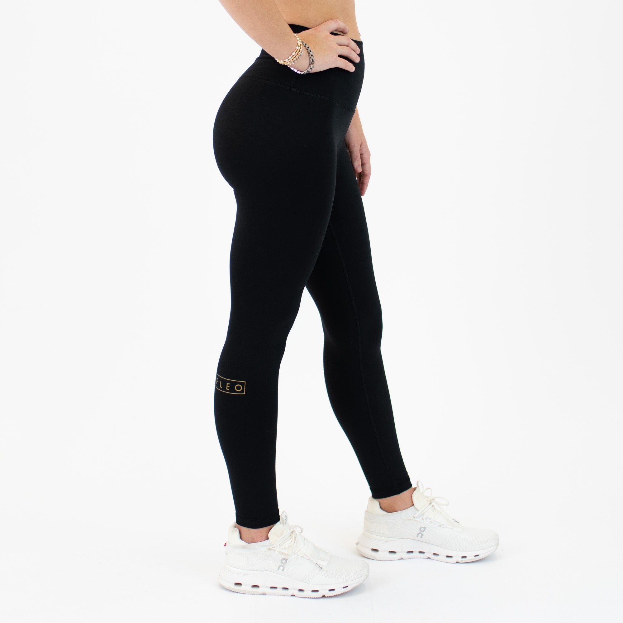 Gold on Black Legging 7/8 25" - El Toro