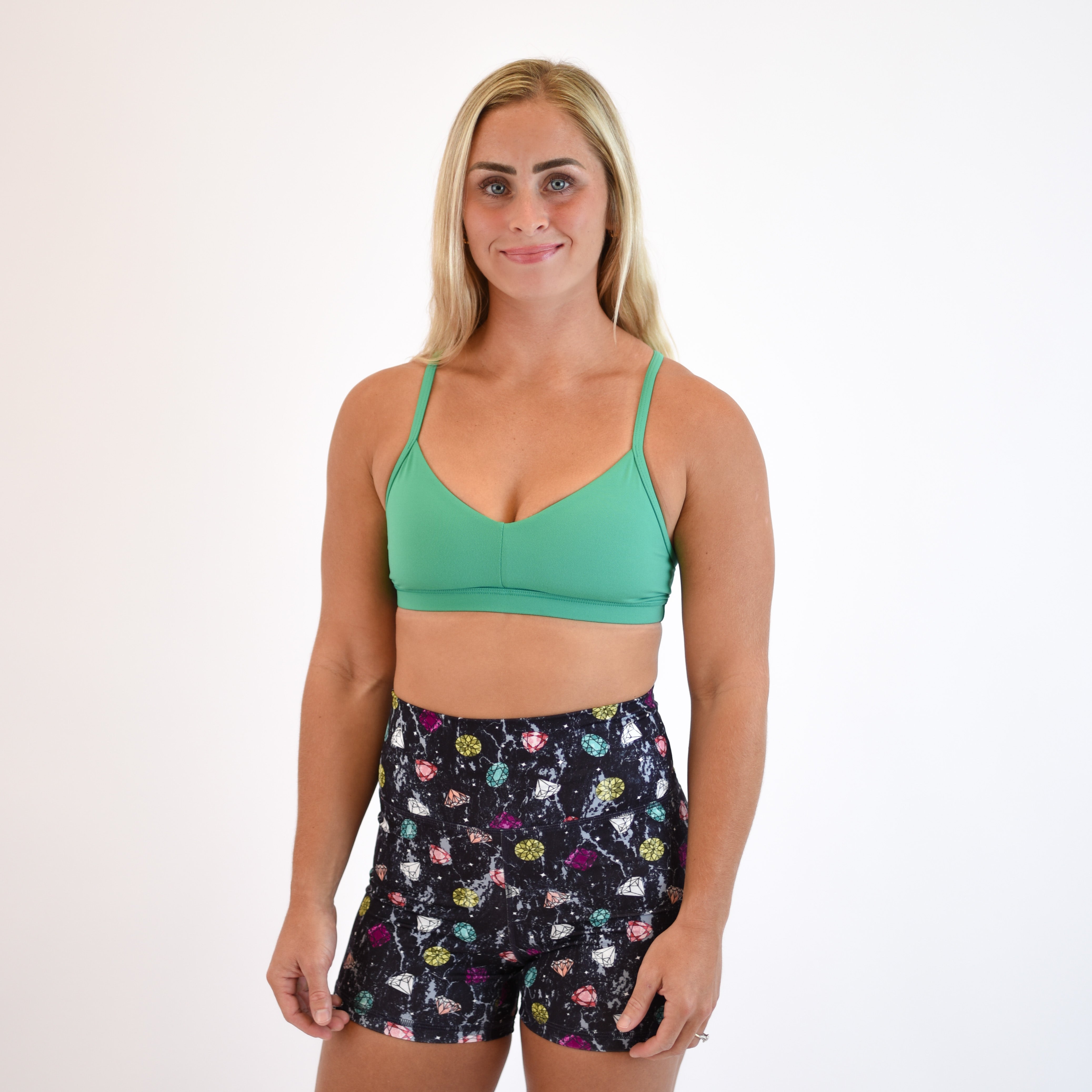 Golf Green Sports Bra - Reinette by FLEO