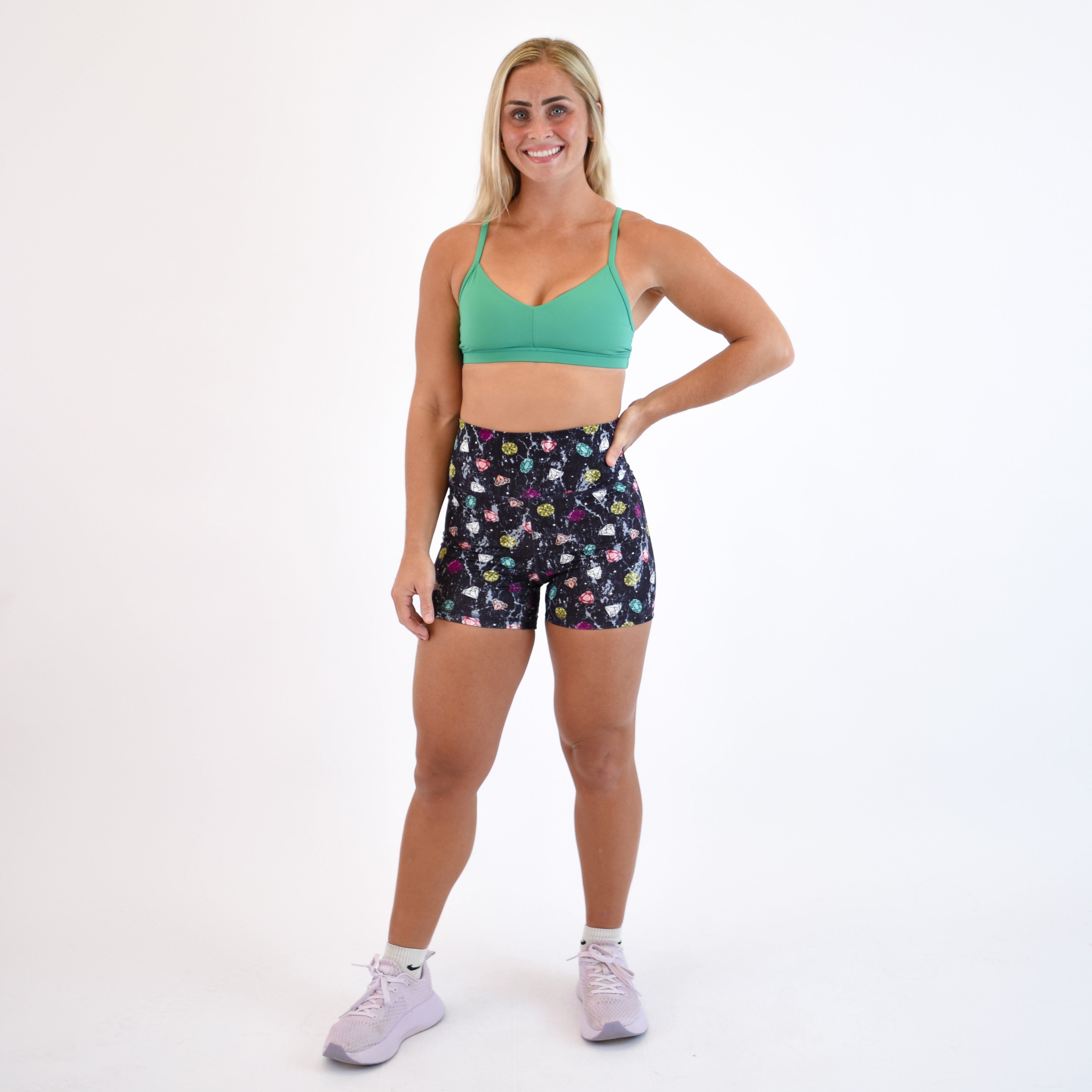 Golf Green Sports Bra - Reinette by FLEO