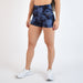 Gray Blue Smoke True High Rise Original Spandex Shorts