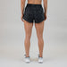 High Rise Keep Up Shorts - Gray Leopard