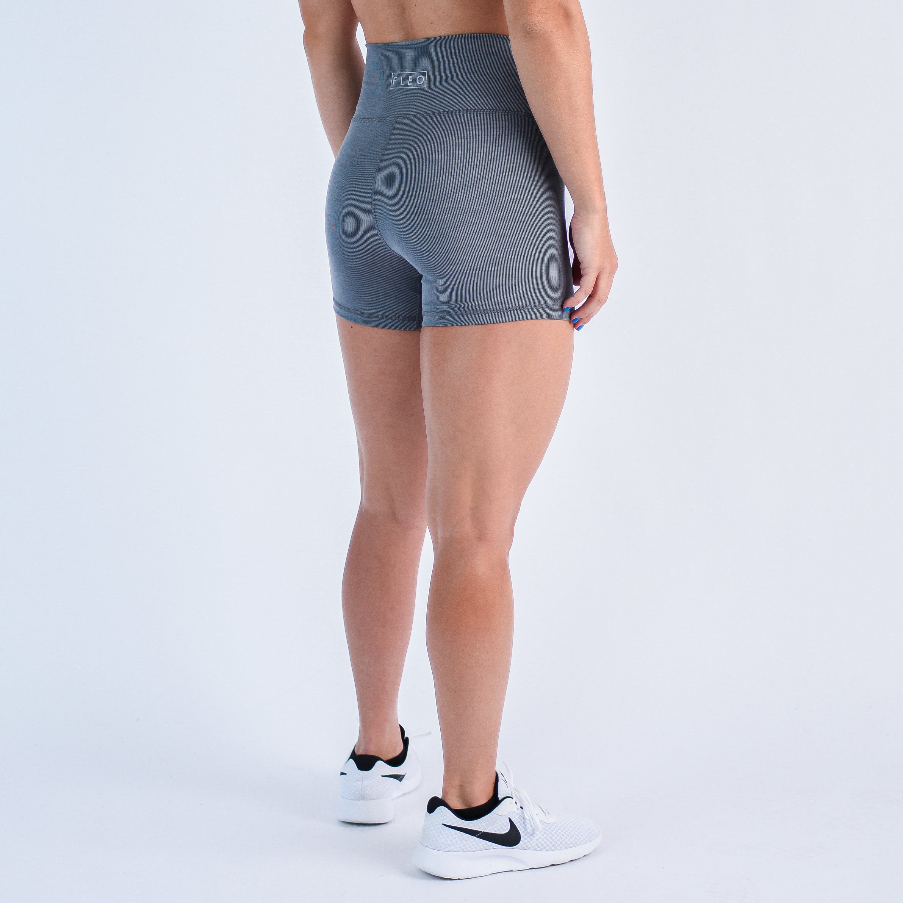 Rib True High Rise Spandex Shorts