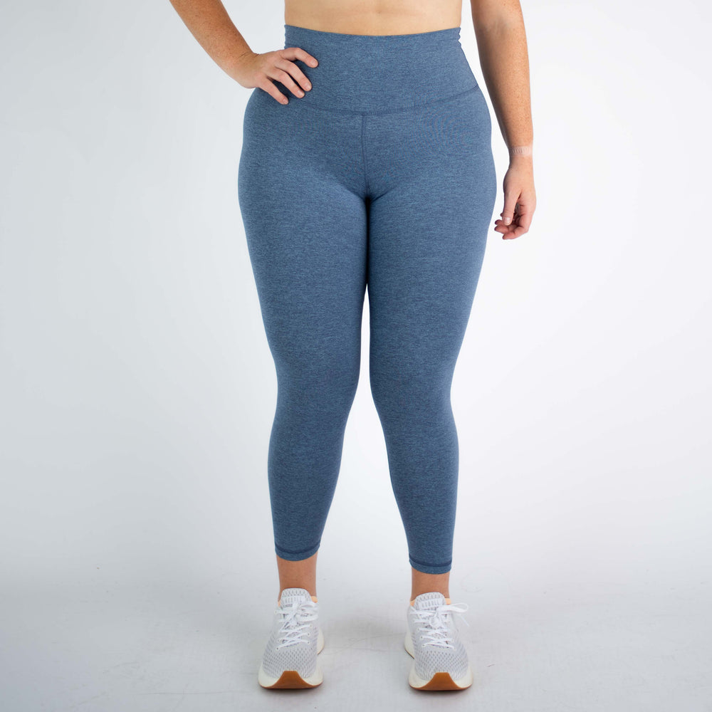 Heather Olympus Blue El Toro Leggings