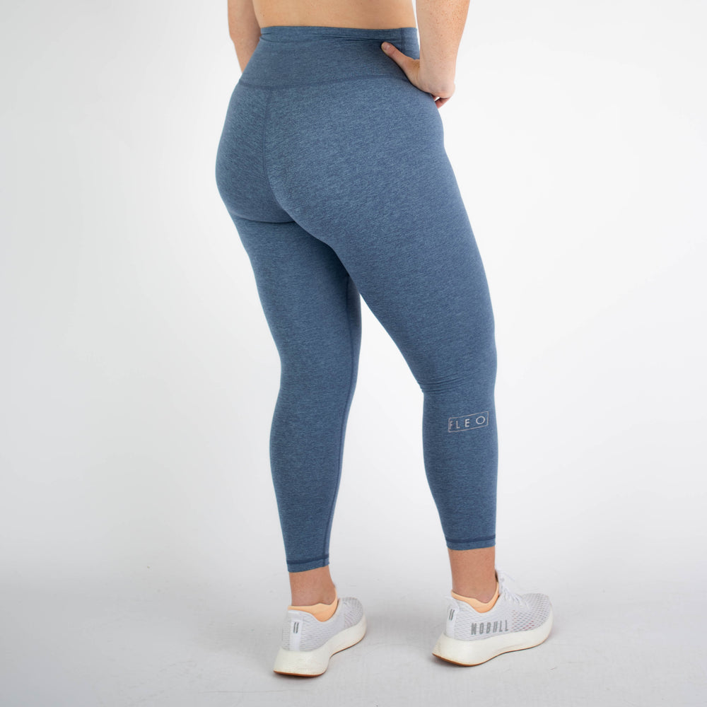 Heather Olympus Blue El Toro Leggings