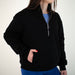 Black Fleece Half Zip