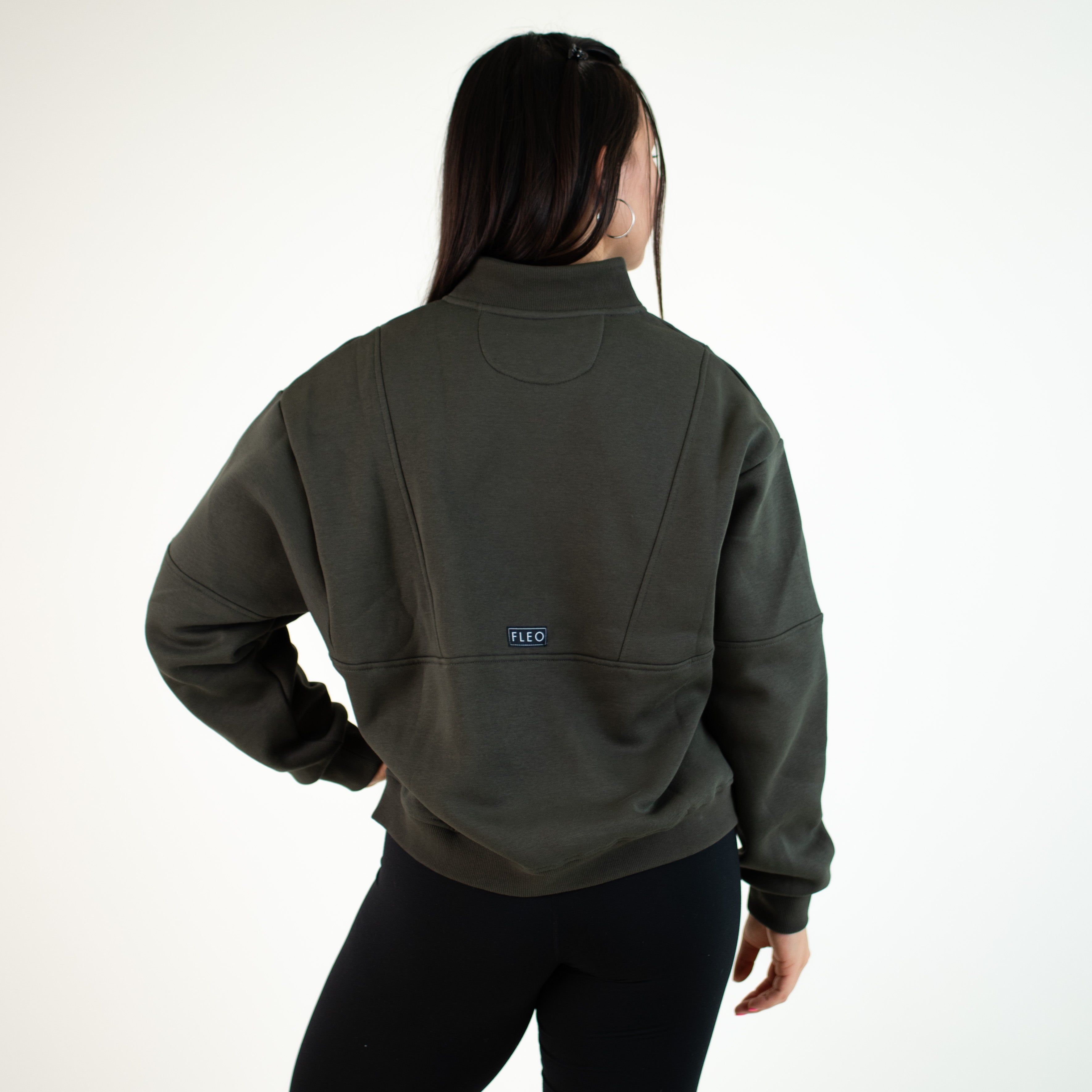 Forest Night Fleece Half Zip