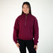 Maroon Fleece Half Zip