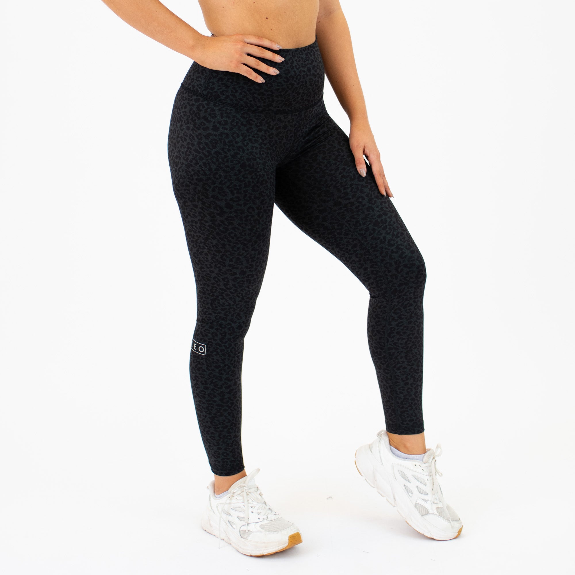 Black Leopard Legging 7/8 25" - El Toro