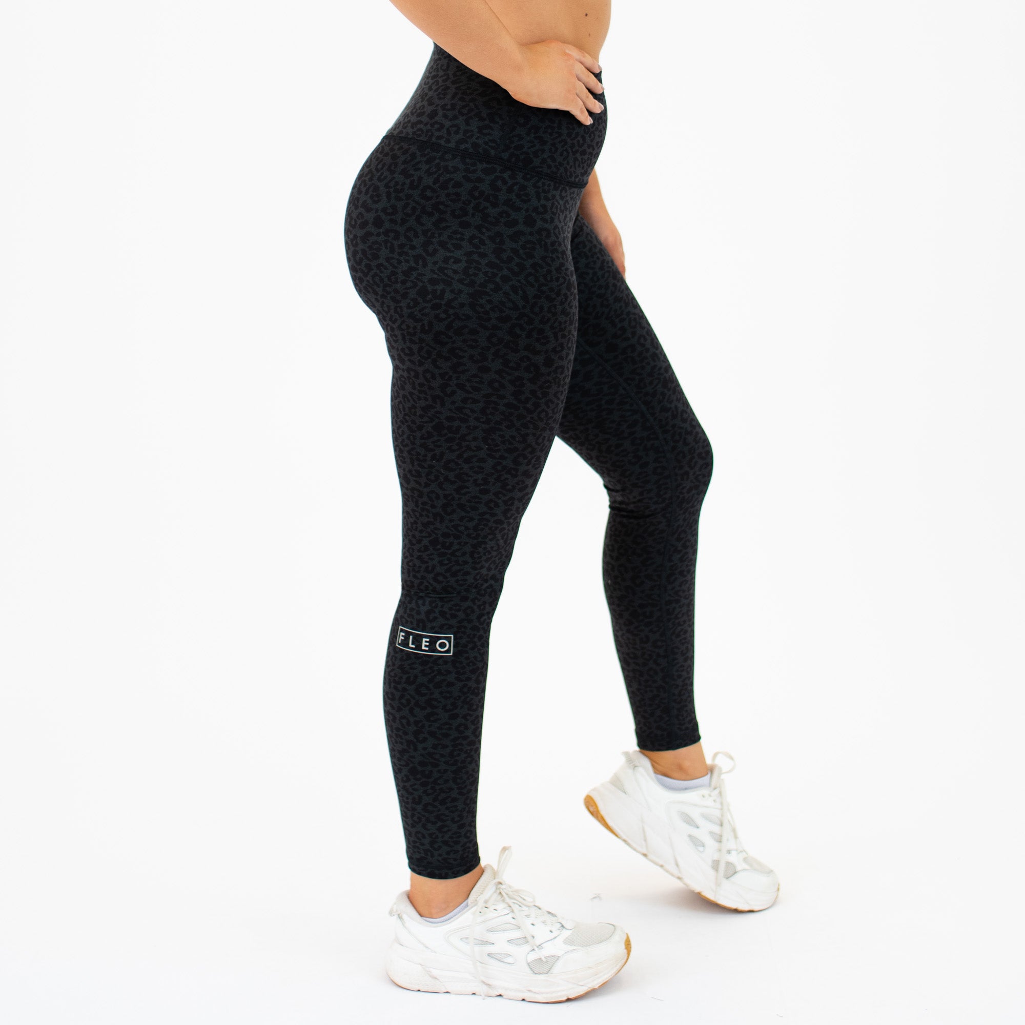 Black Leopard Legging 7/8 25" - El Toro