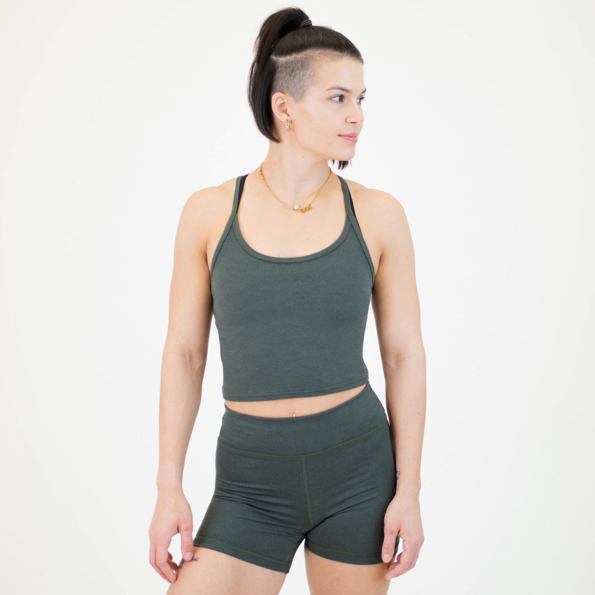 Switch Up Crop Tank - Fitted