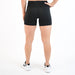 Heather Black Curved High Rise Spandex Short - 5" - Go Go