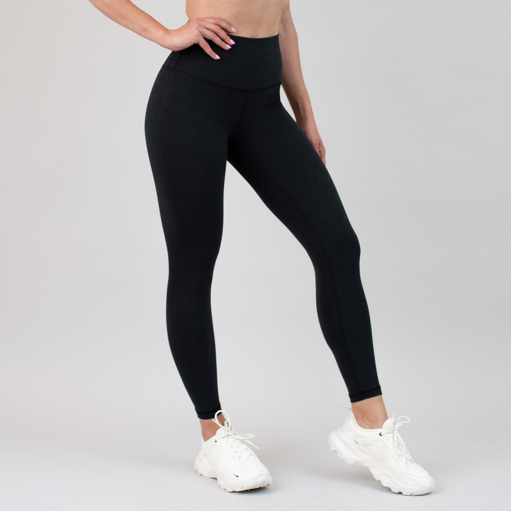 Heather Black El Toro 23" Leggings