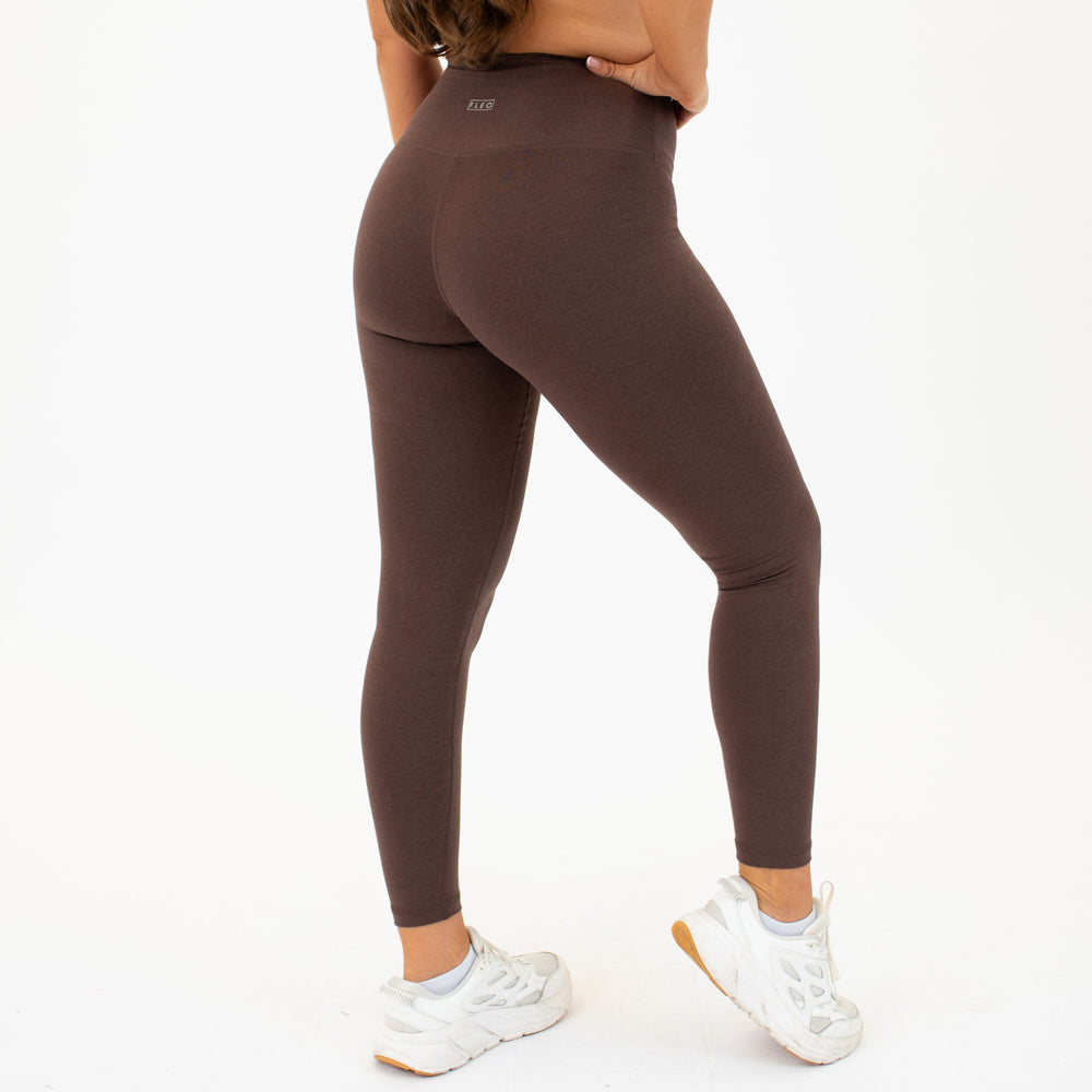 Heather Espresso Legging 7/8 25" - El Toro