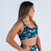 Heather Camo Racerback Sports Bra - Cami