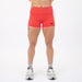 Hibiscus Rib Mid Rise Contour Training Shorts For Women
