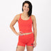 Hibiscus Ribbed Crop Tank - Switch Up