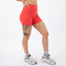 Hibiscus Rib True High Rise Spandex Shorts