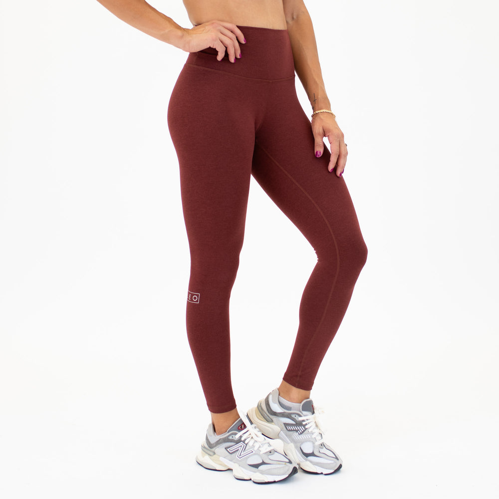 Heather Madder Brown Legging 7/8 25" - El Toro