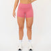 Heather Mauve Petal High Rise Spandex Shorts