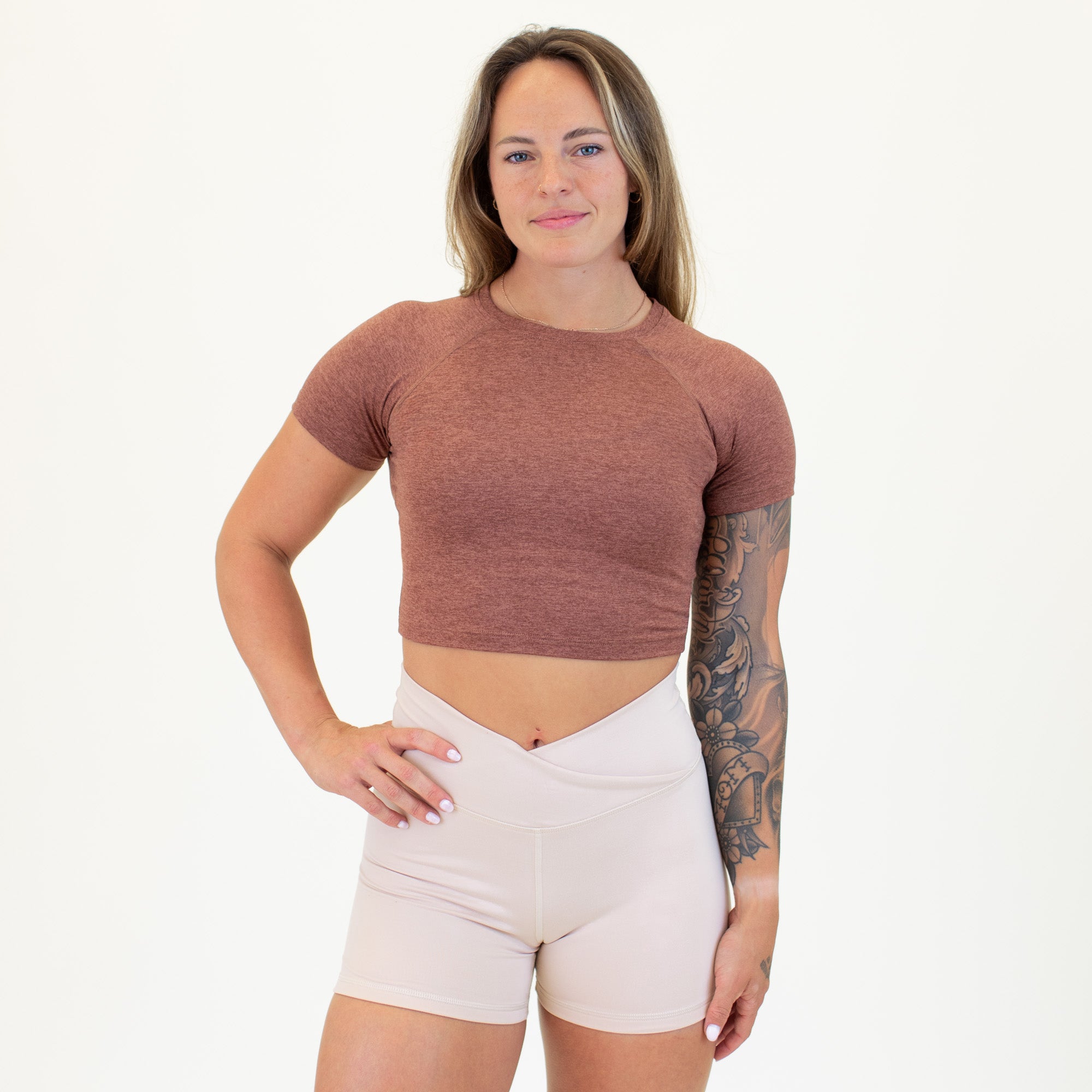 Evermore Crop Short Sleeve