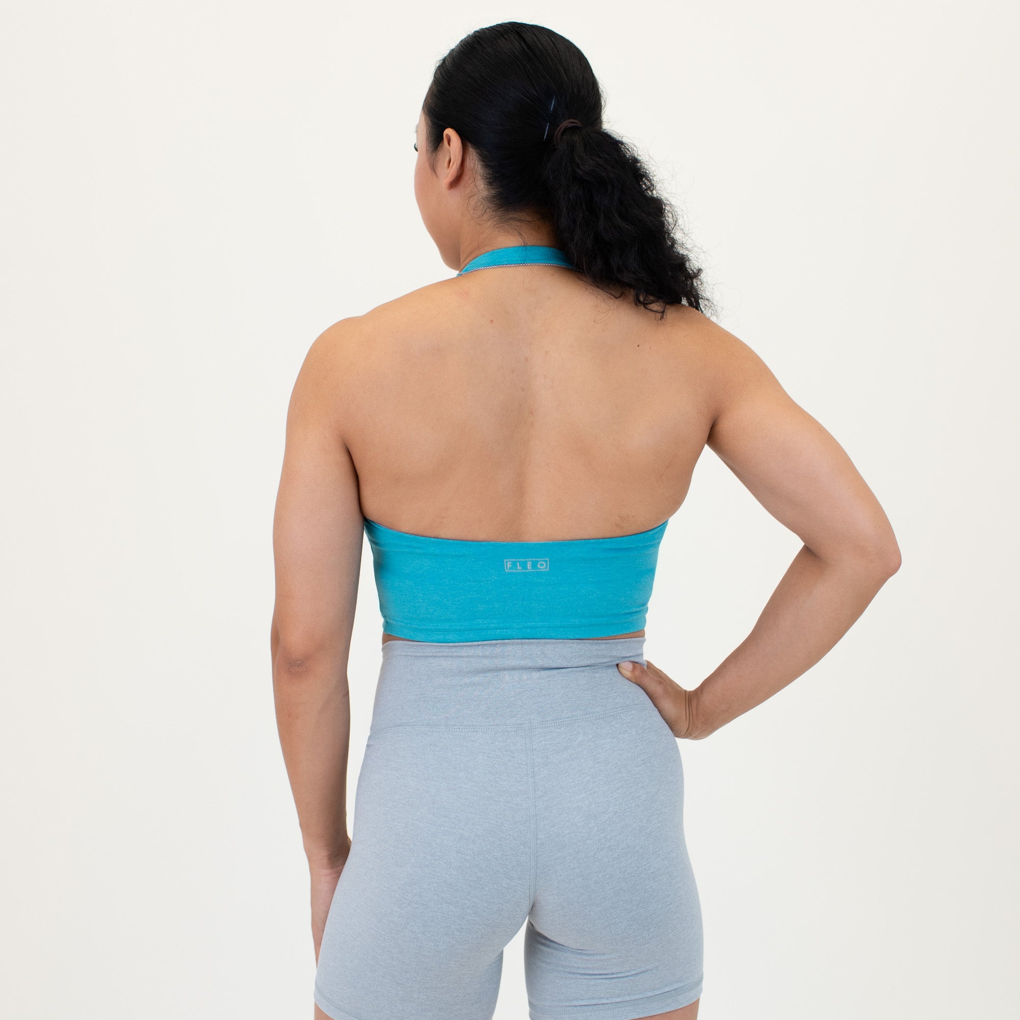 Halter Crop Tank - Fitted