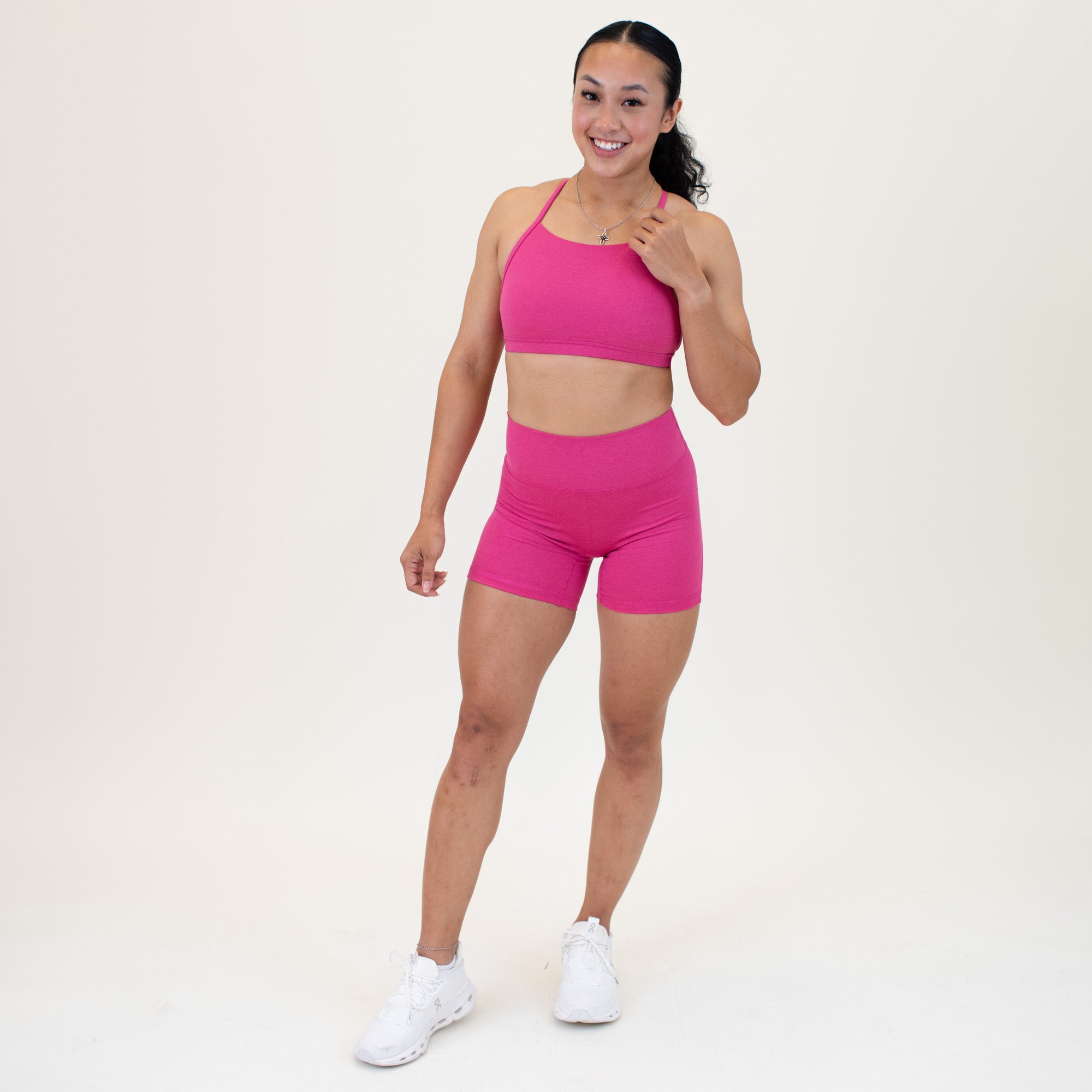 Chloe High Neck Sports Bra - Light Support