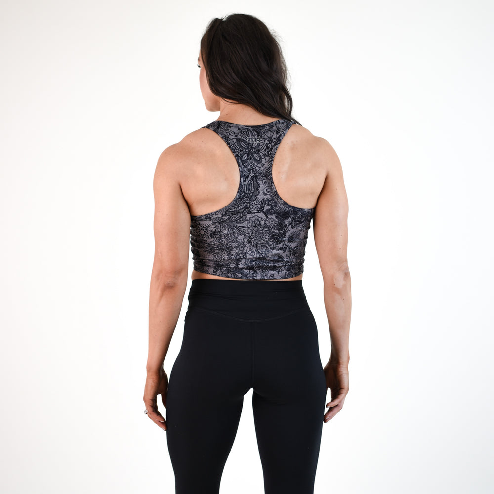 Racerback Crop Tank - Fitted