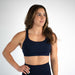 Classic Navy Sports Bra - Isla 