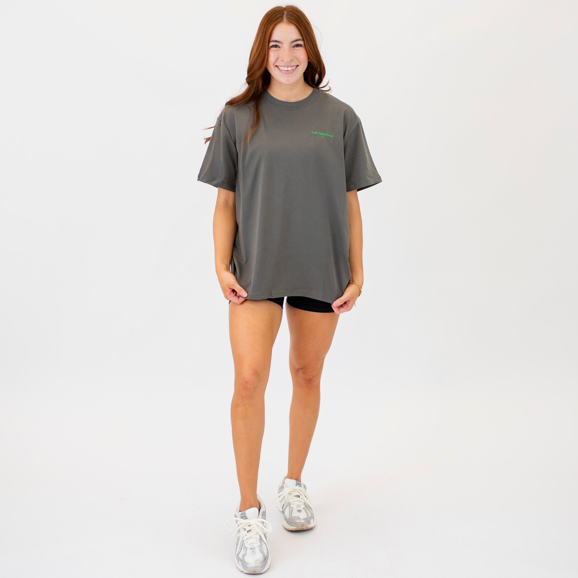 Karma Crewneck Tee - Light Shadow