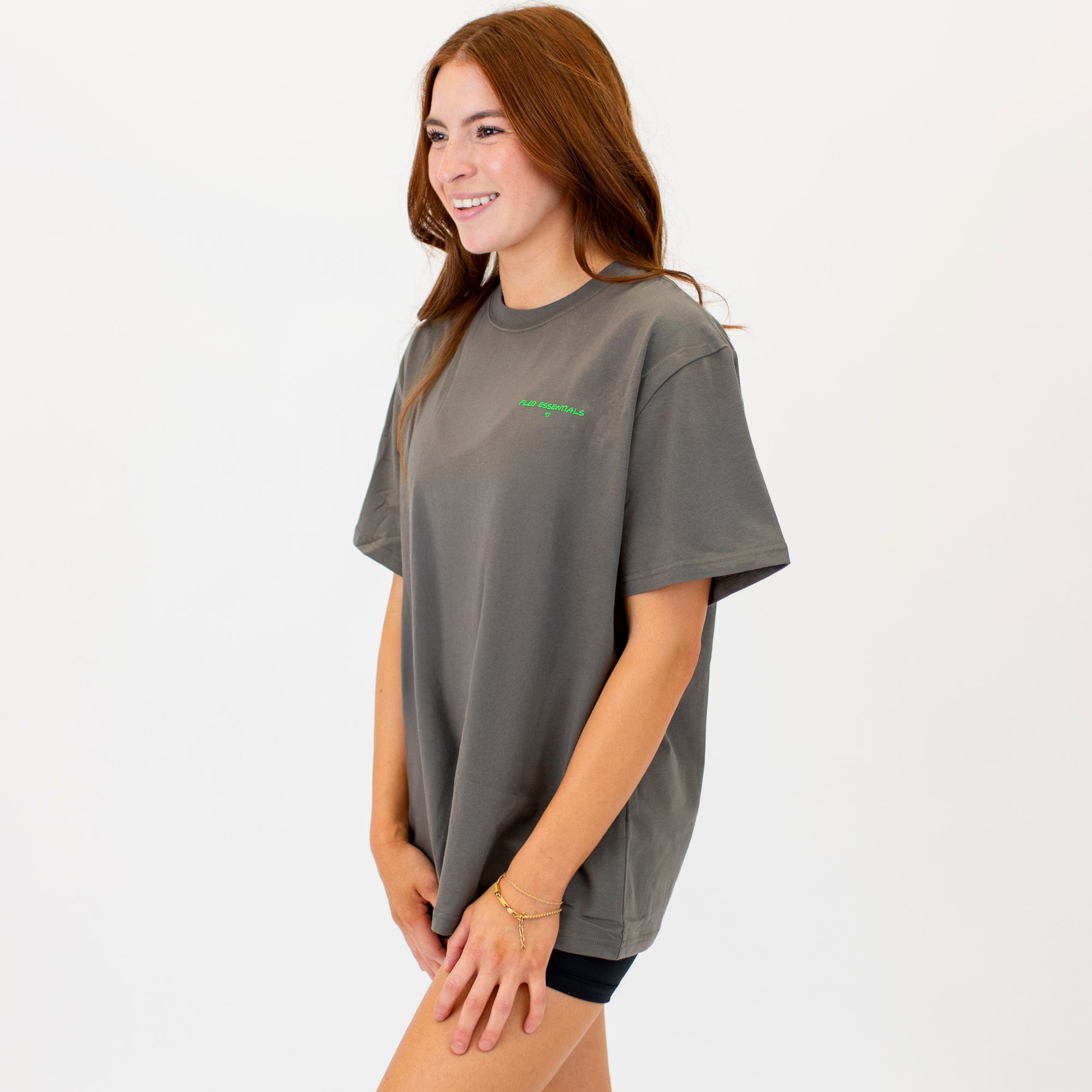 Karma Crewneck Tee - Light Shadow