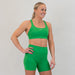 Scoop Neck Athletic Sports Bra - Kelly Green - Isla 