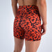 Leopard No Front Seam Training Short - Pedal