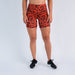 Leopard No Front Seam Training Short - Pedal