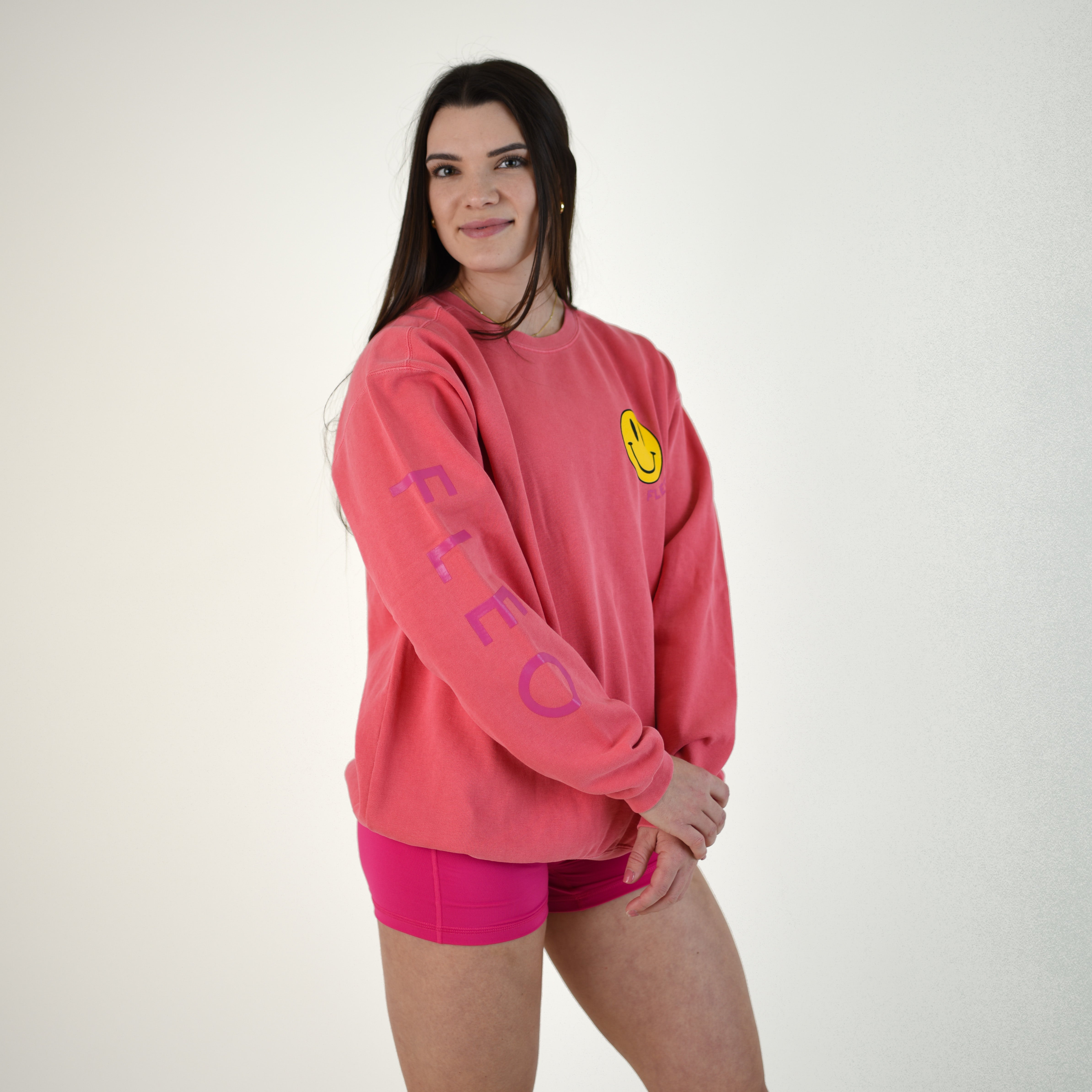 Watermelon Smiley Crewneck Sweatshirt