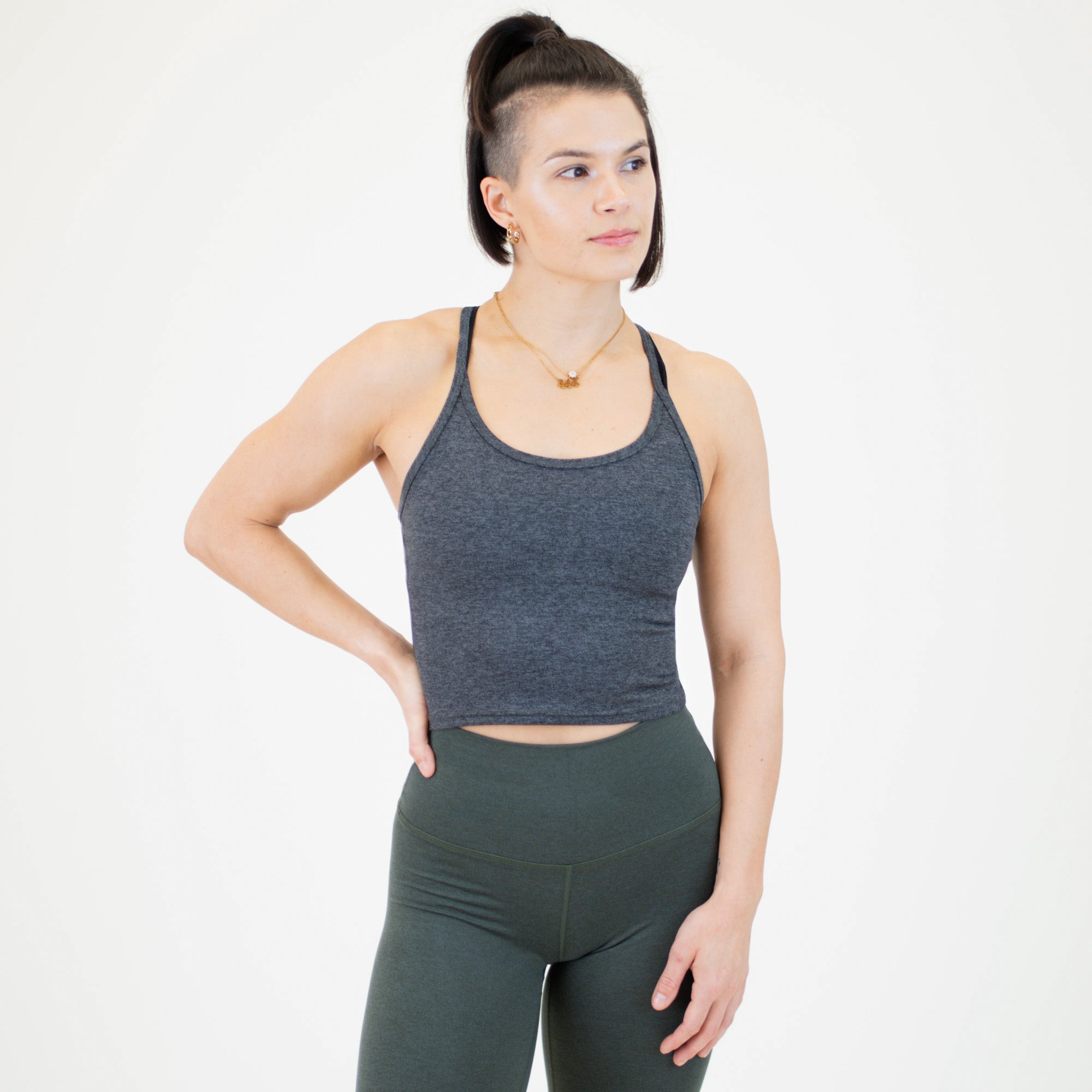 Switch Up Crop Tank - Fitted